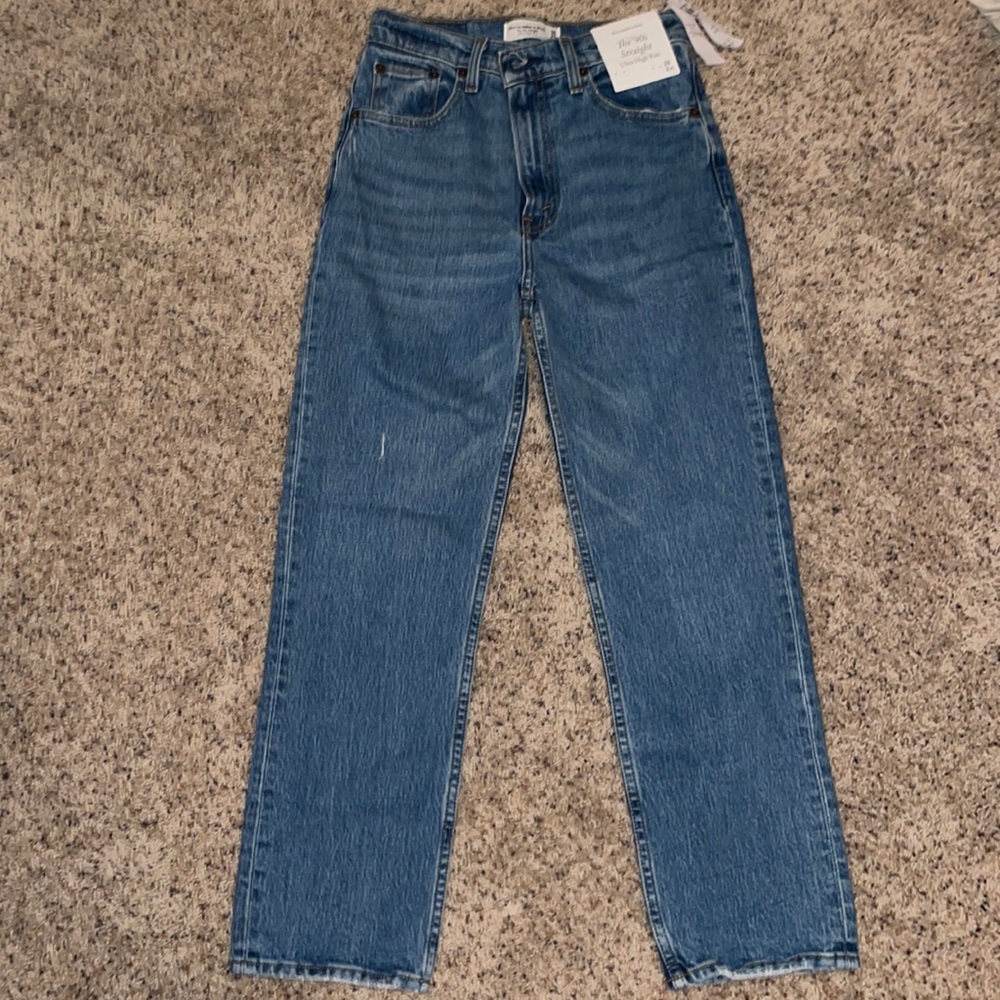 Abercrombie 90s Ultra High Rise Jeans